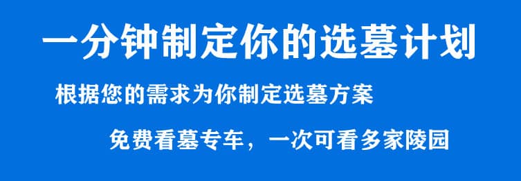 購墓指導、方案策劃