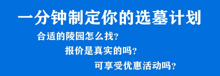 購墓指導、方案策劃